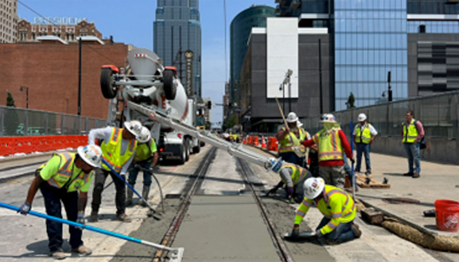Kansas City Street Car Construction